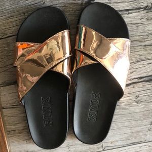 Rose gold PINK slide